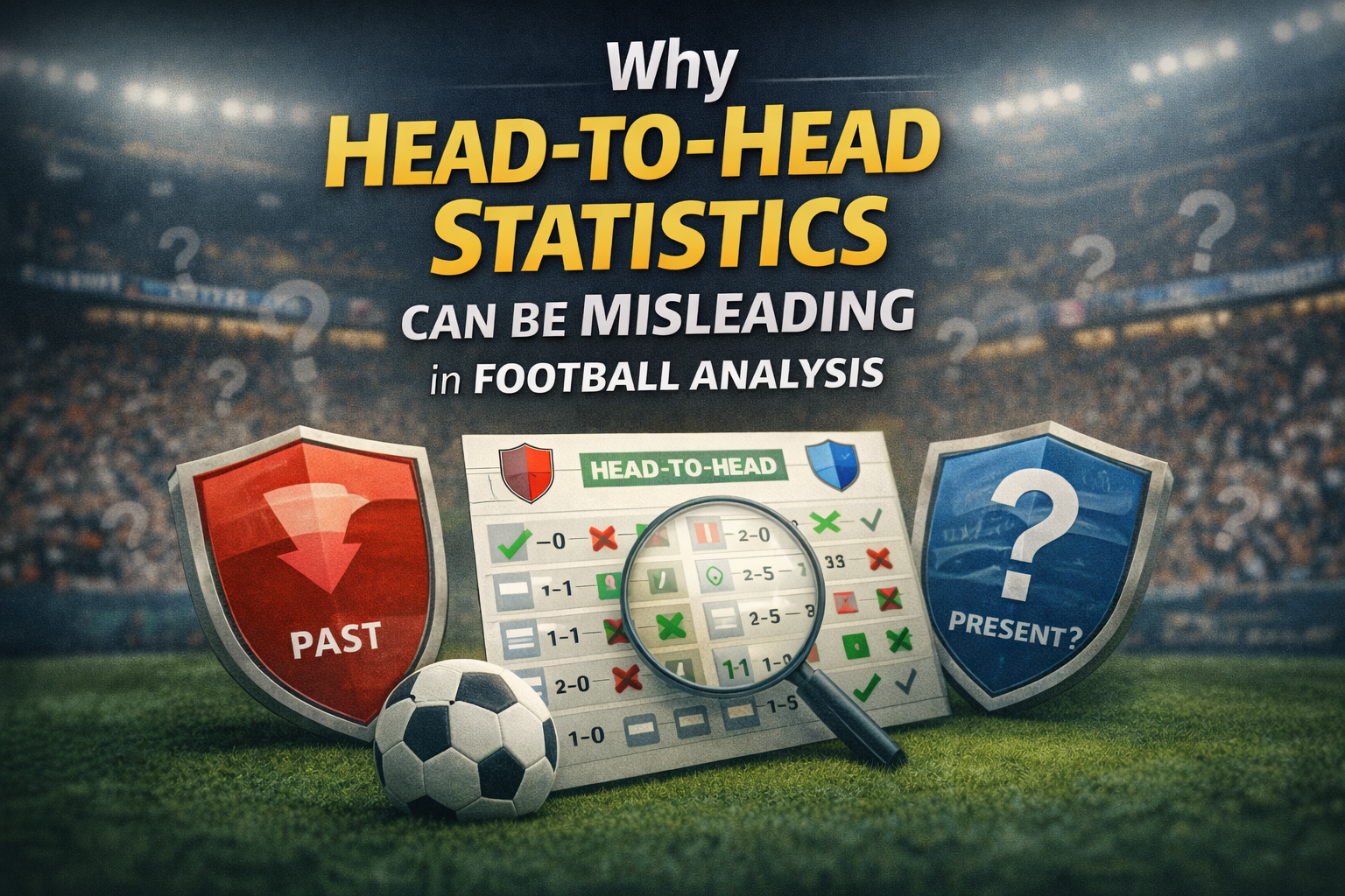 Why Head-to-Head Statistics Can Be Misleading in Football Analysis