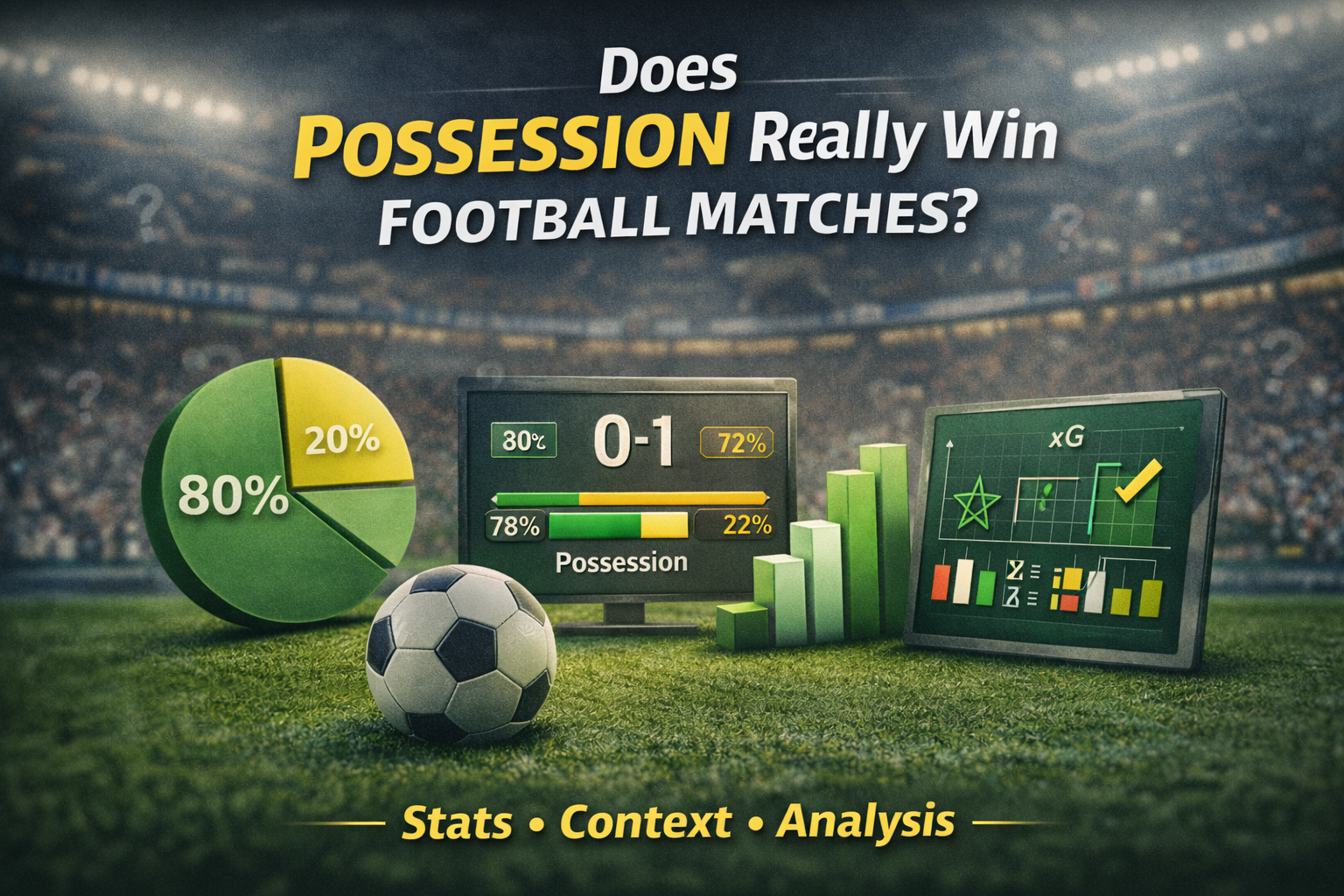 Does Possession Really Win Football Matches? | Football Analysis Guide