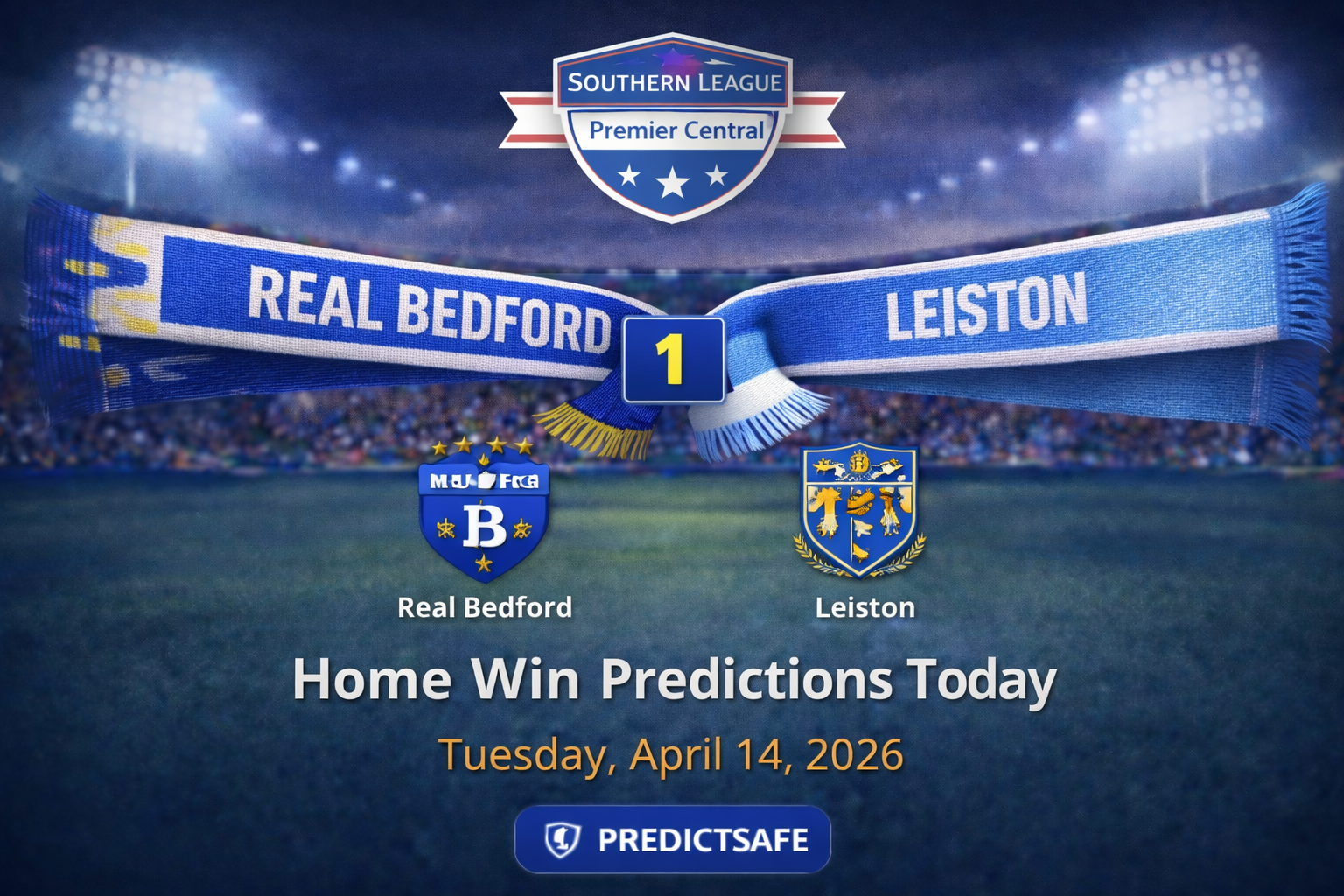 Home Win Predictions Today | Tuesday April 14, 2026 — PredictSafe