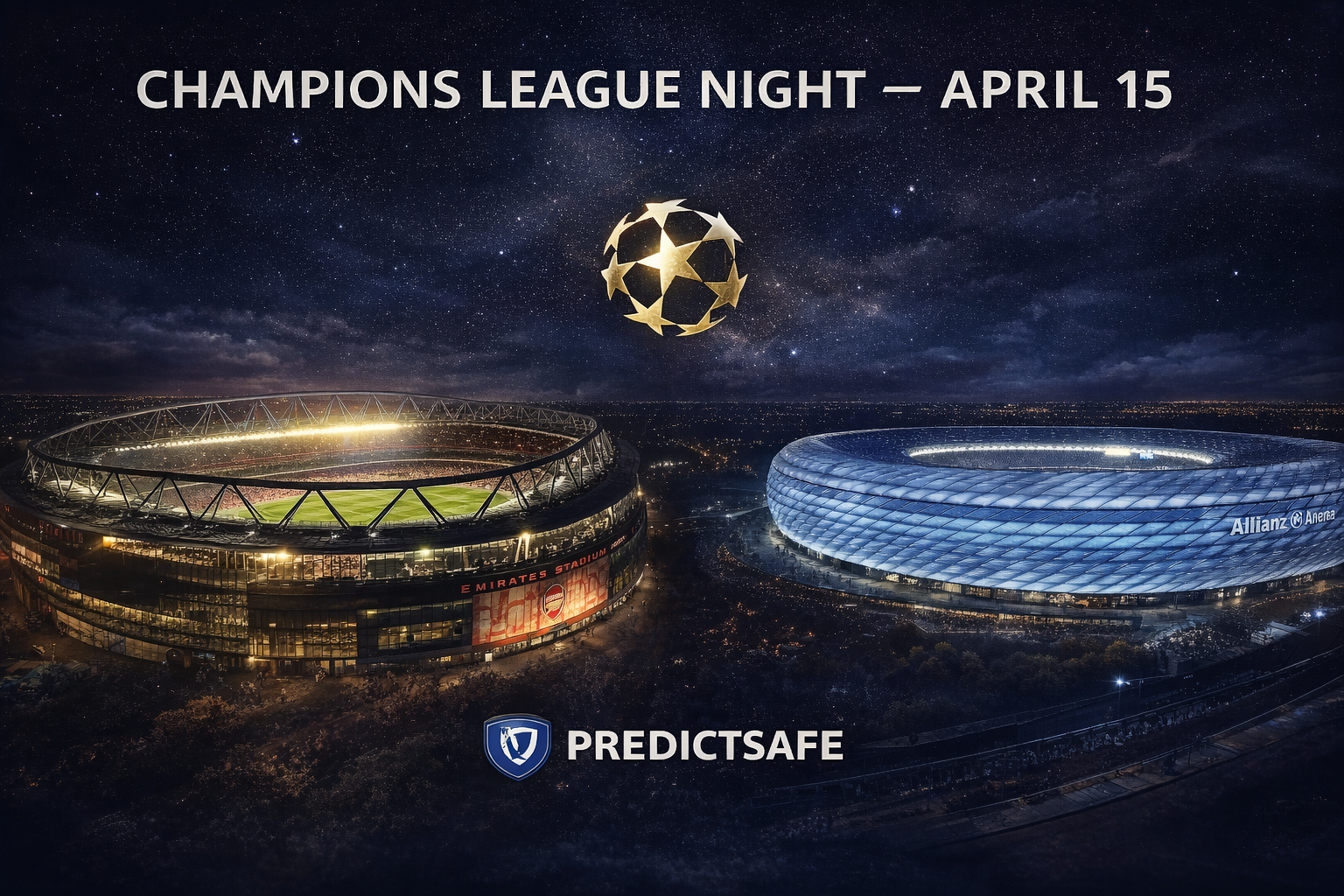 Free Football Predictions Today | Wednesday April 15, 2026 — PredictSafe