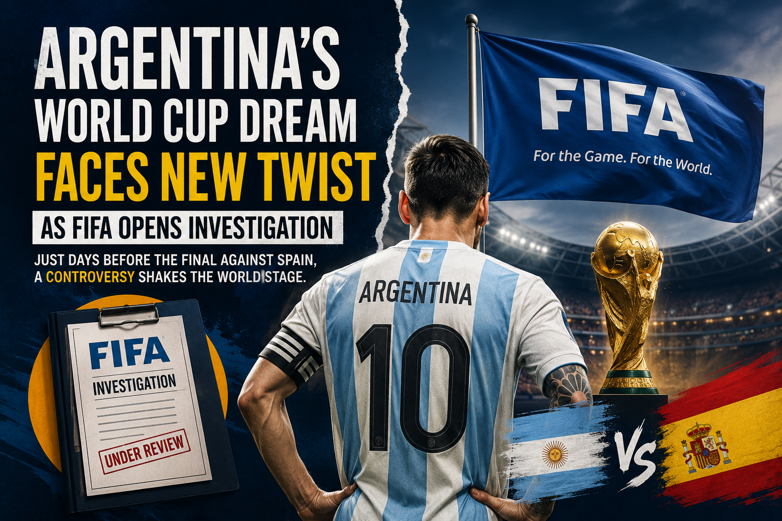 Argentina’s World Cup Dream Faces New Twist as FIFA Opens Investigation
