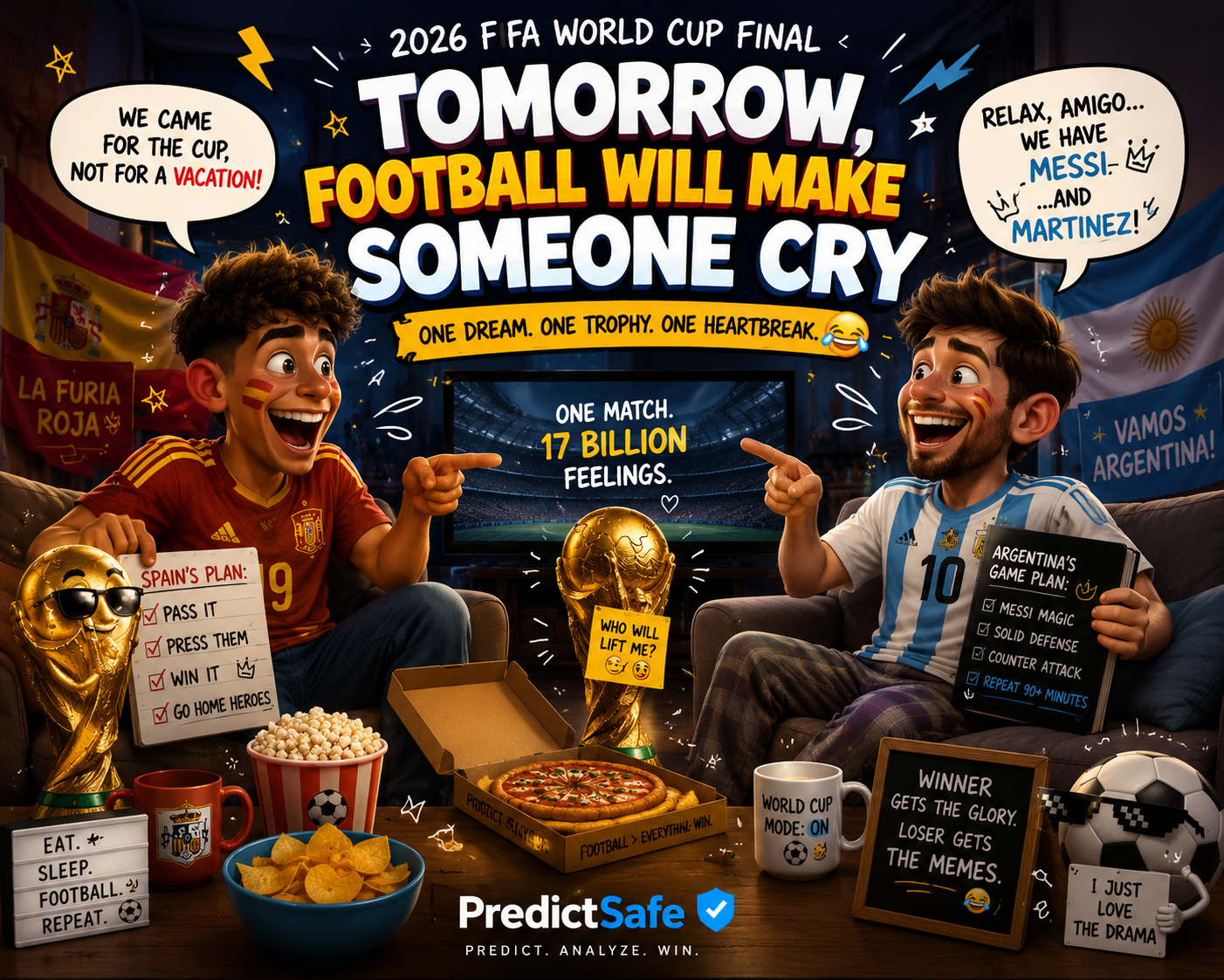 Tomorrow, Football Will Make Someone Cry