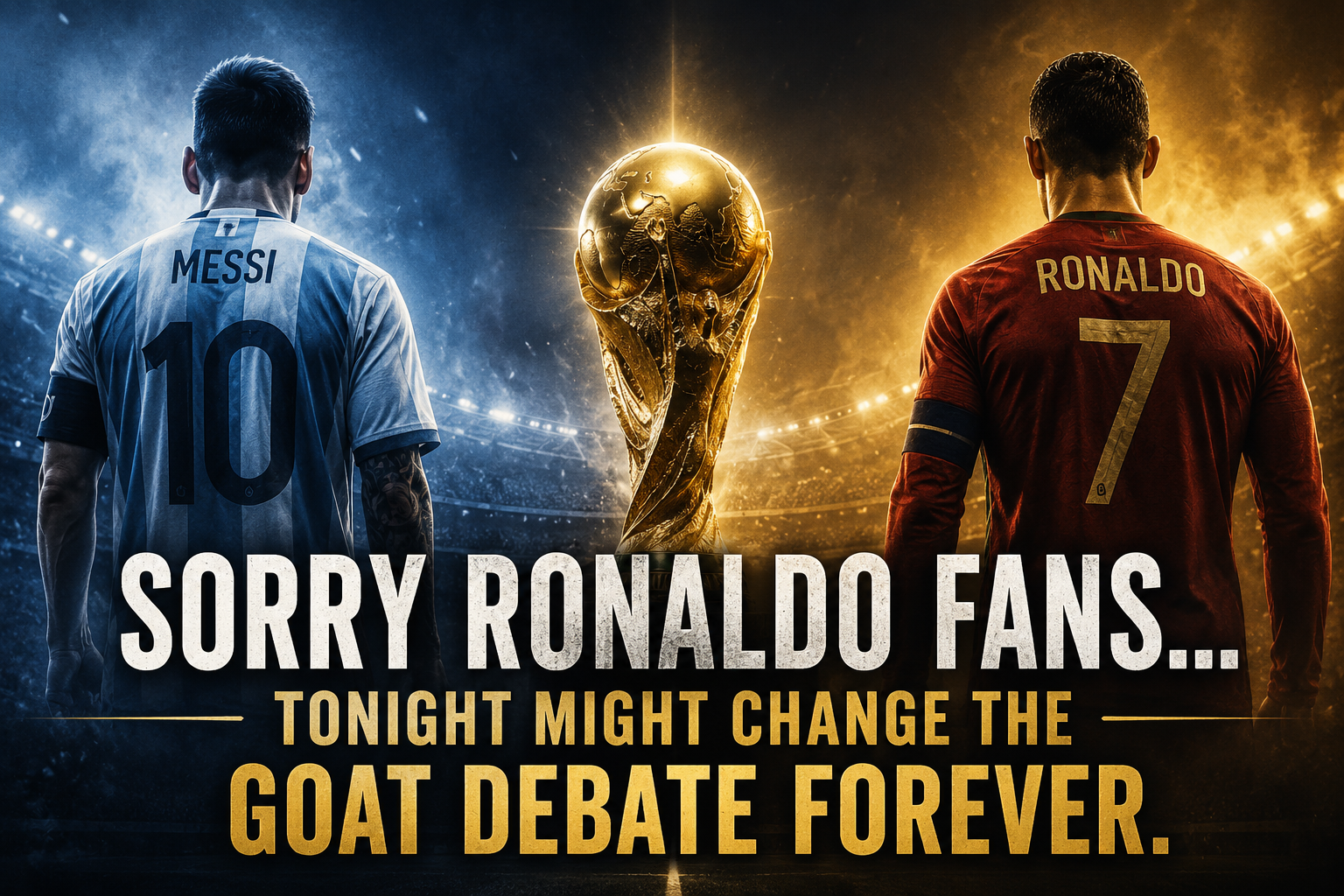 Sorry Ronaldo Fans… Tonight Might Change the GOAT Debate Forever